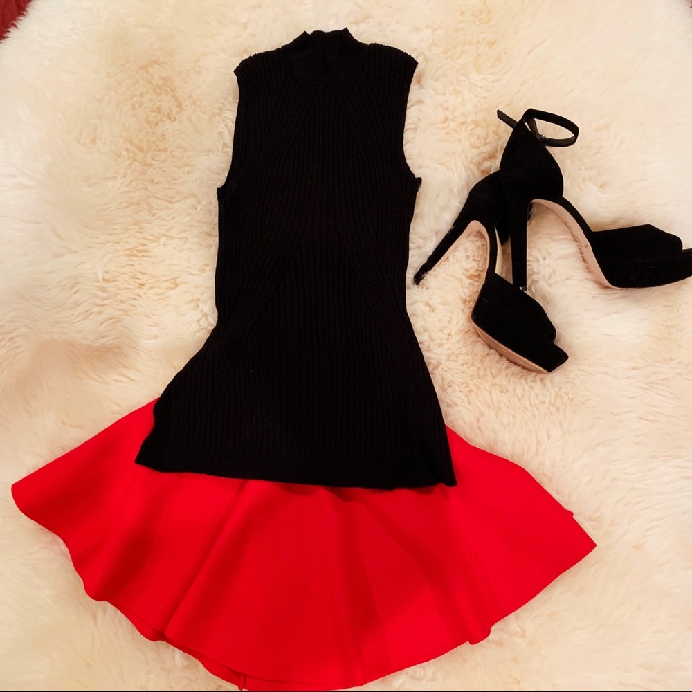 AKIRA Red Skirt